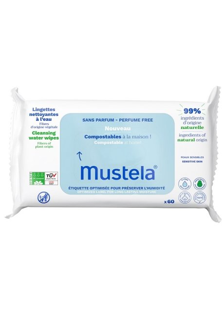 MUSTELA SALVIETTE ACQUA S/PROF