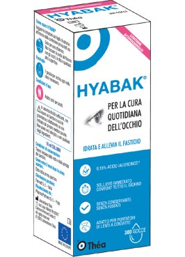 HYABAK SOLUZIONE OFTALMICA10ML