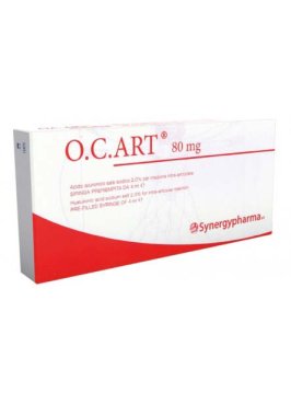 SIRINGA INTRA-ARTICOLARE OC ART ACIDO IALURONICO 80 MG 4ML