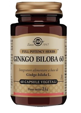 GINKGO BILOBA 60 60VEGICPS SOLG