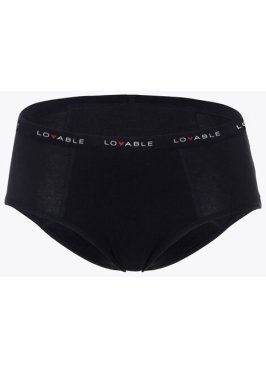 LOVABLE SLIP FLUSSO MEDIO NERO