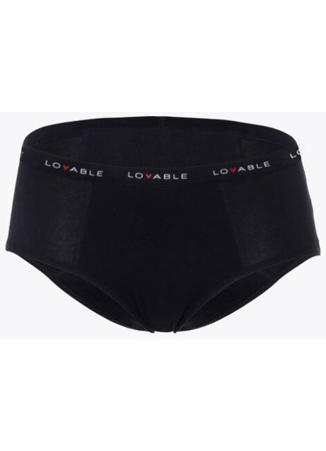 LOVABLE SLIP FLUSSO MEDIO NERO