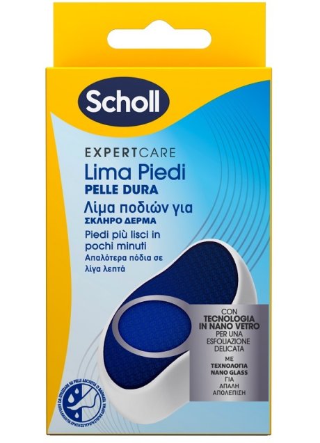 SCHOLL LIMA PIEDI PELLE DURA