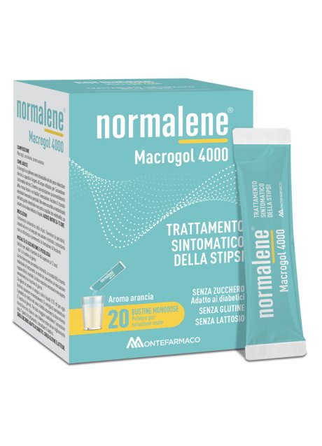 NORMALENE MACROGOL 4000 20BUST