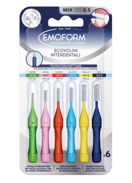 EMOFORM SCOVOLINO MIX 6PZ