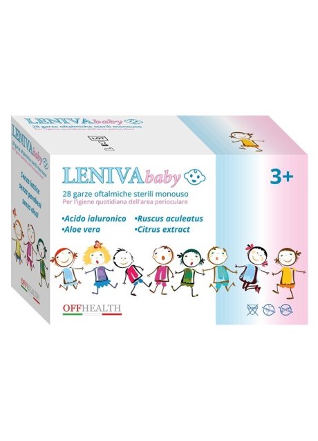 LENIVA BABY GARZE OFTAL 28PZ