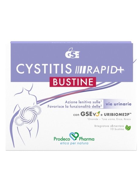 GSE CYSTITIS RAPID+ 10BUST