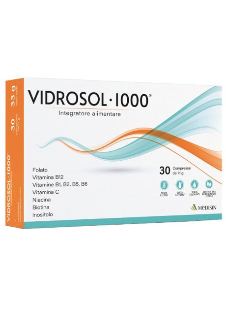 VIDROSOL 1000 30CPR