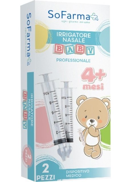 IRRIGATORE NASALE BABY 2PZ SF+