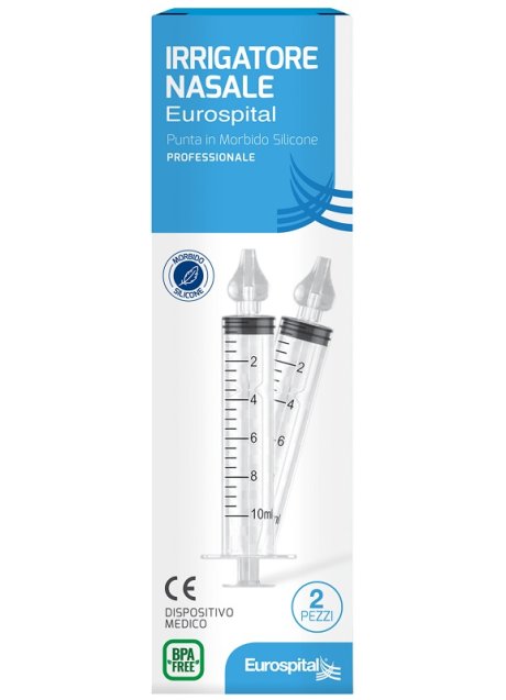 IRRIGATORE NASALE EUROSPITAL 2 PEZZI