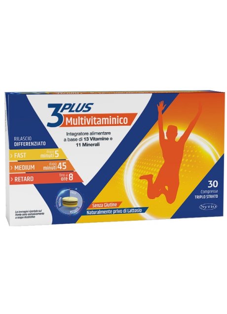 MULTIVITAMINICO 3PLUS 30CPR