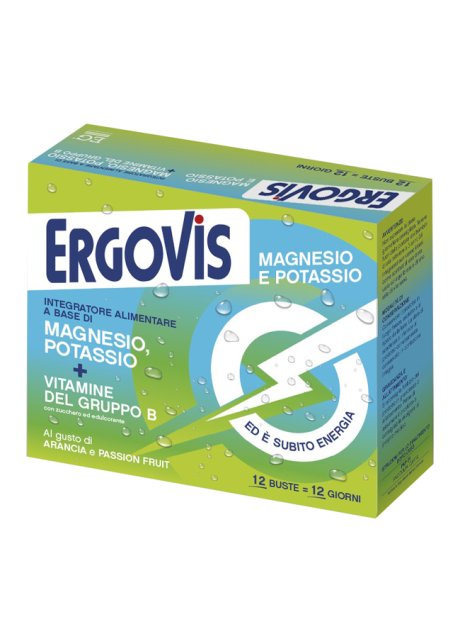 ERGOVIS MG+K VIT B C/ZUC12BUST