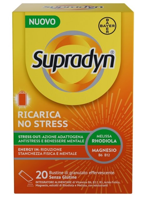 SUPRADYN RICARICA NO STRESS20B