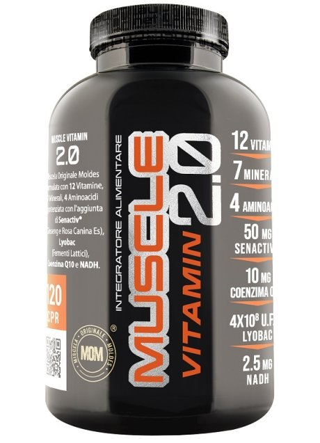 MUSCLE VITAMIN 2.0 120CPR