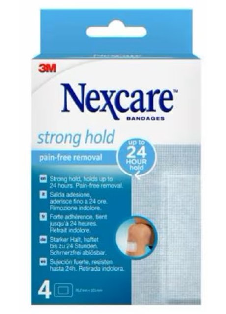 NEXCARE STRONG PADS 4PZ