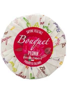 BOUQUET SAPONE VEG PEONIA 100G