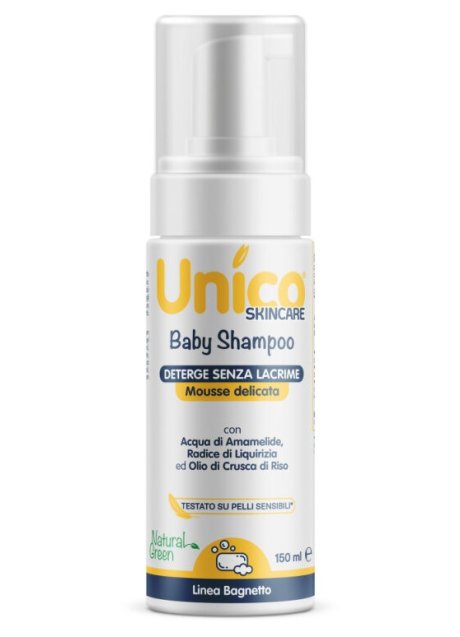 UNICO BABY SHAMPOO MOUSSE150ML