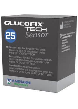 GLUCOFIX TECH SENSOR 25STR