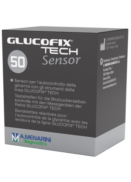 GLUCOFIX TECH SENSOR 50STR