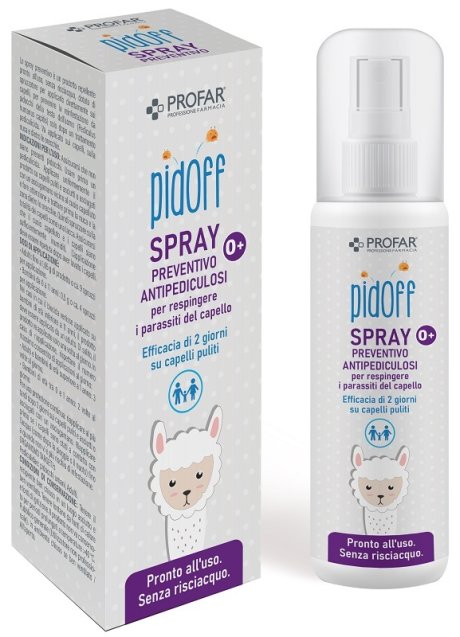 PIDOFF SPRAY PREV 100ML N/F PROF