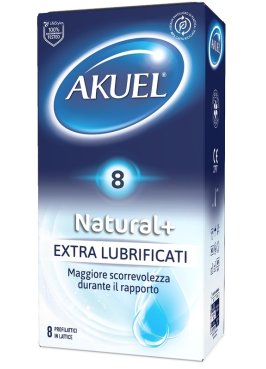 AKUEL NATURAL+ EXTRALUBR 8PZ