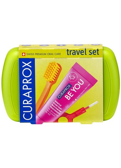 CURAPROX TRAVEL SET GREEN