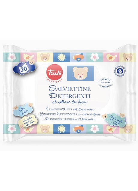 TRUDI BABY CARE SALV DET 20PZ