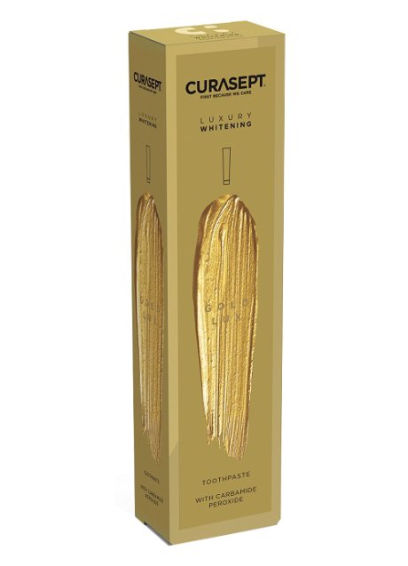 CURASEPT GOLD LUXURY WHITE75ML