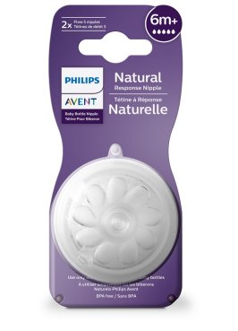 AVENT TETT NAT 3,0 6M+ 2PZ