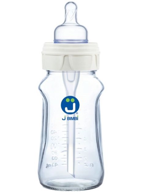 J BIMBI BIBERON VETRO SIL.260ML