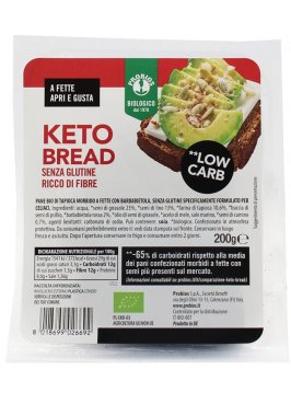 PROBIOS KETO BREAD S/GLUT 200G