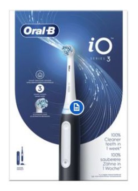 ORALB IO3S BLACK SPAZZ ELETT