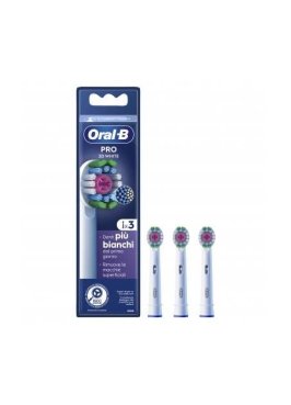 ORALB PW REFILL 3D WHITE 3PZ