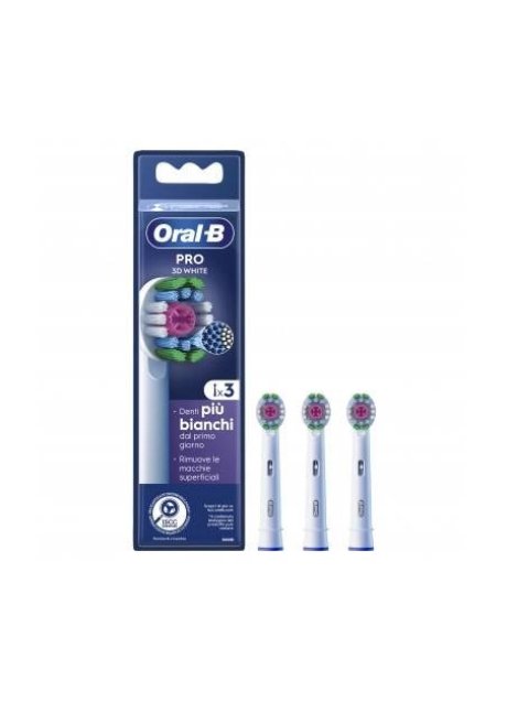 ORALB PW REFILL 3D WHITE 3PZ