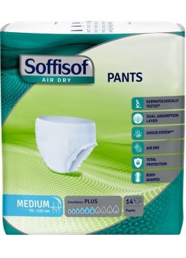 SOFFISOF AIR DRY PANTS EXTRA M