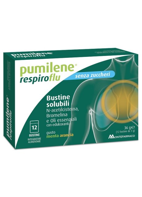 PUMILENE RESP FLU S/Z 12BUST