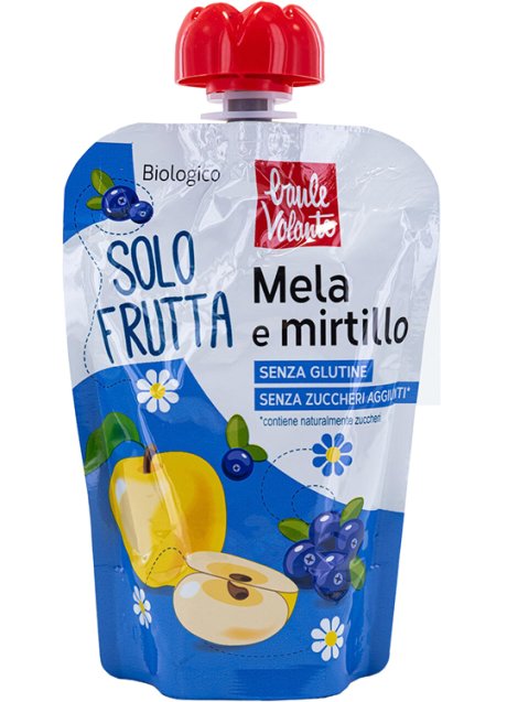 SOLO FRUTTA MELA E MIRTILLO