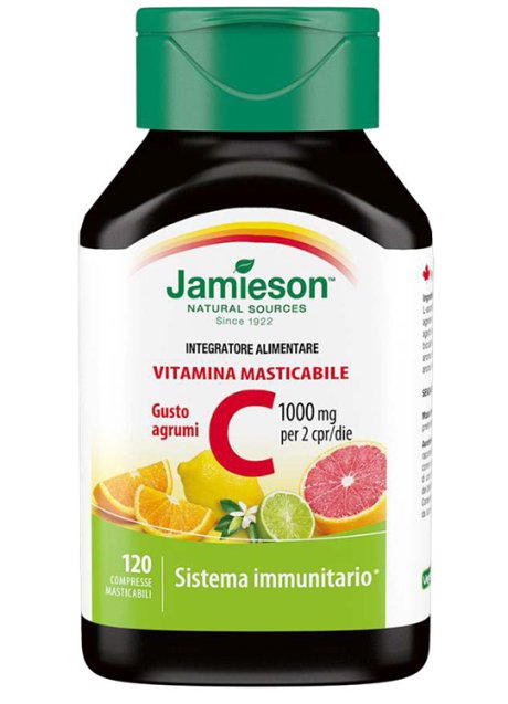 JAMIESON VIT C1000 AGR 120CPR