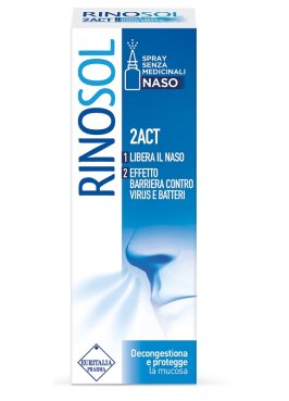 RINOSOL 2ACT SPRAY NASALE 15ML