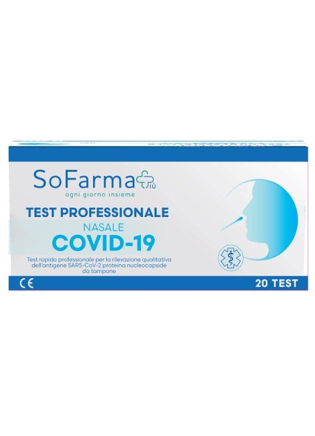 TEST COVID NASALE PROFES 20P SF+