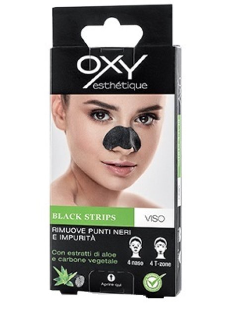 OXY BLACK STRIPS 8PZ