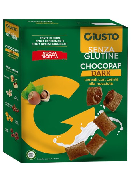 GIUSTO S/G CHOCOPAF DARK 250G