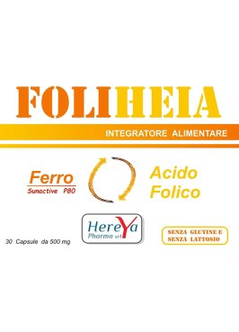 FOLIHEIA 30CPS 500MG