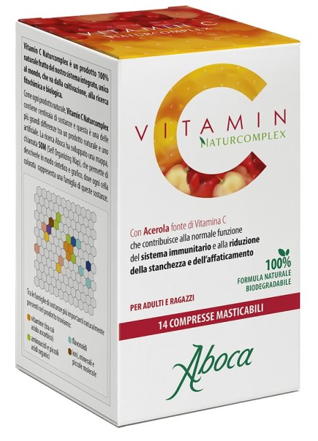 VITAMIN C NATURCOMPLEX 14CPR