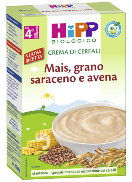 HIPP BIO CREMA CEREALI MAIS/GR