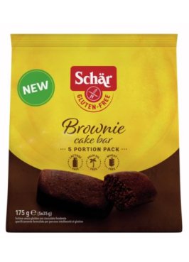 SCHAR BROWNIE CAKE BAR 175G