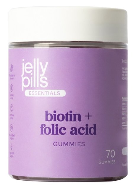 JELLY PILLS BIOTIN+FOLIC70GUMM