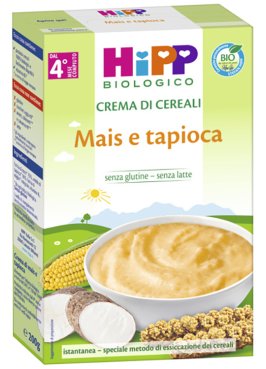 HIPP BIO CREMA CEREALI MAIS/TA