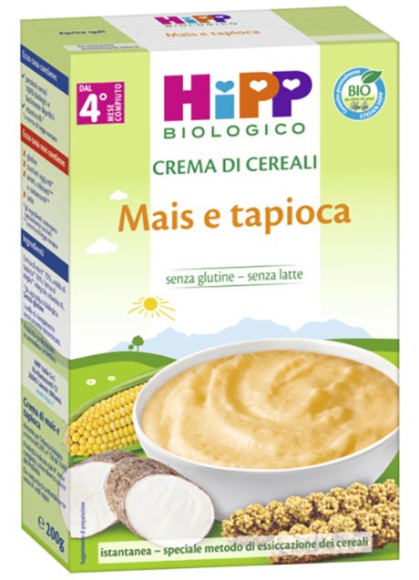 HIPP BIO CREMA CEREALI MAIS/TA