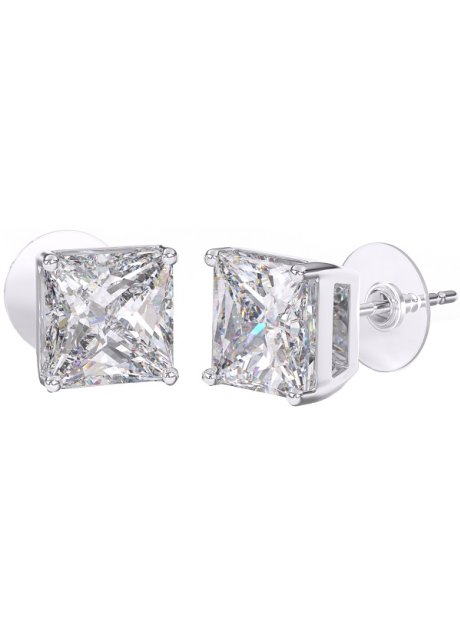BJT382 ORECCHINO QUEEN MARGARET 8MM STAINLESS STEEL